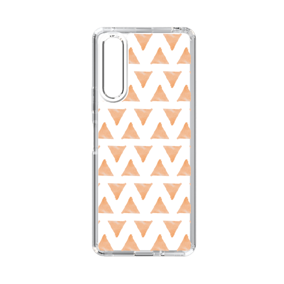 Slim Protection Case［ Original - Favorite Color Triangle - Orange ］