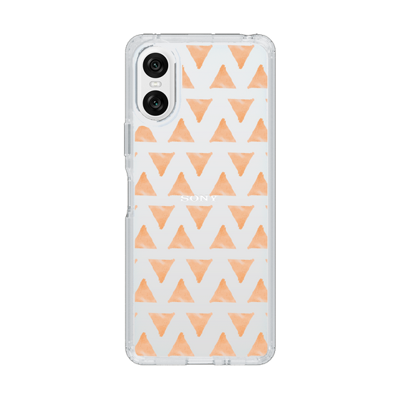 Slim Protection Case［ Original - Favorite Color Triangle - Orange ］