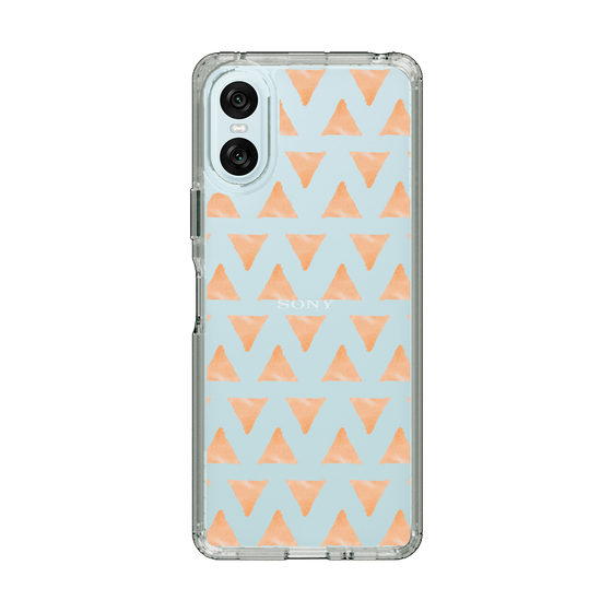 Slim Protection Case［ Original - Favorite Color Triangle - Orange ］