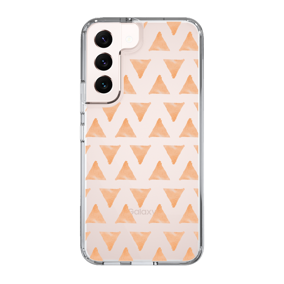 Slim Protection Case［ Original - Favorite Color Triangle - Orange ］