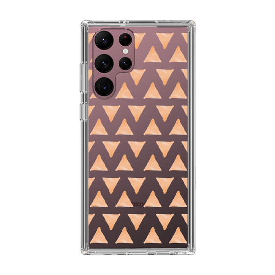 Slim Protection Case［ Original - Favorite Color Triangle - Orange ］