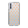 Slim Protection Case［ Original - Favorite Color Triangle - Orange ］