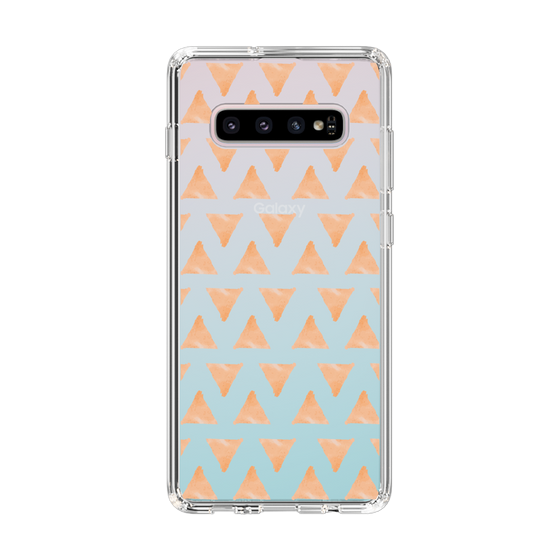 Slim Protection Case［ Original - Favorite Color Triangle - Orange ］