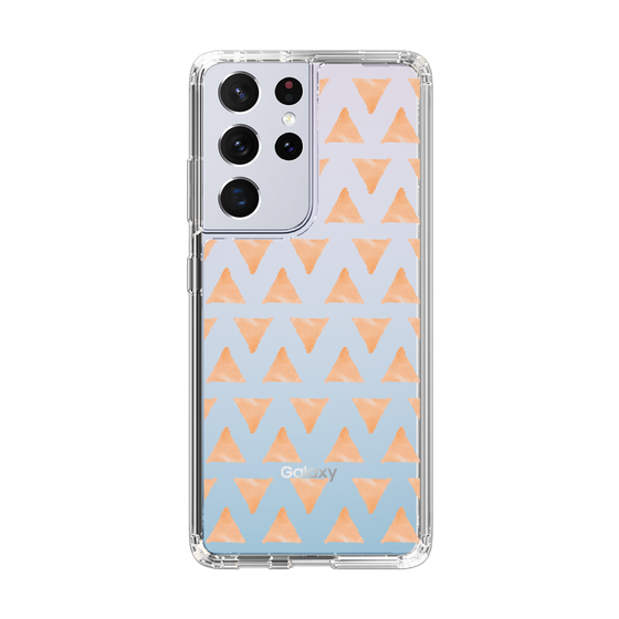 Slim Protection Case［ Original - Favorite Color Triangle - Orange ］