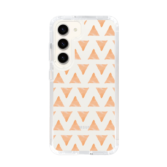 Slim Protection Case［ Original - Favorite Color Triangle - Orange ］