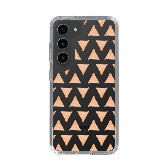 Slim Protection Case［ Original - Favorite Color Triangle - Orange ］