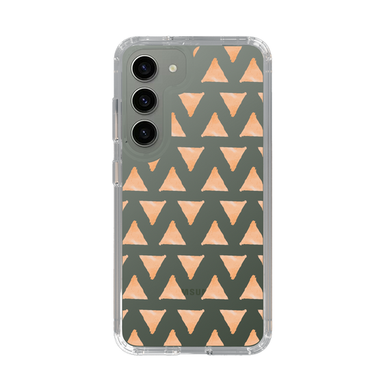 Slim Protection Case［ Original - Favorite Color Triangle - Orange ］