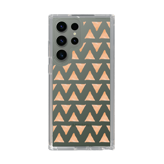 Slim Protection Case［ Original - Favorite Color Triangle - Orange ］
