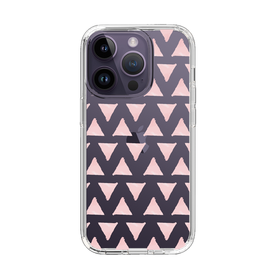 Slim Protection Case［ Original - Favorite Color Triangle - Pink ］