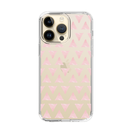 Slim Protection Case［ Original - Favorite Color Triangle - Pink ］
