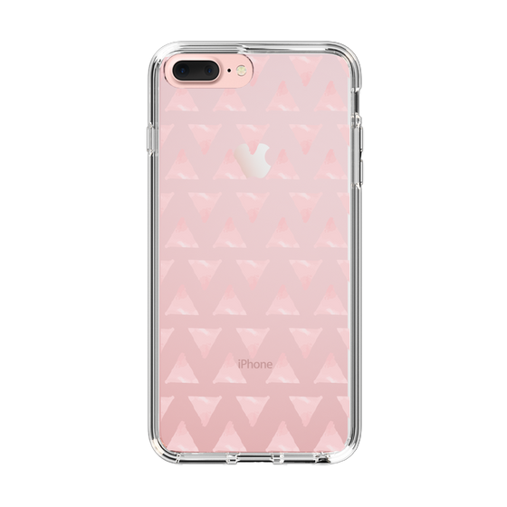 Slim Protection Case［ Original - Favorite Color Triangle - Pink ］