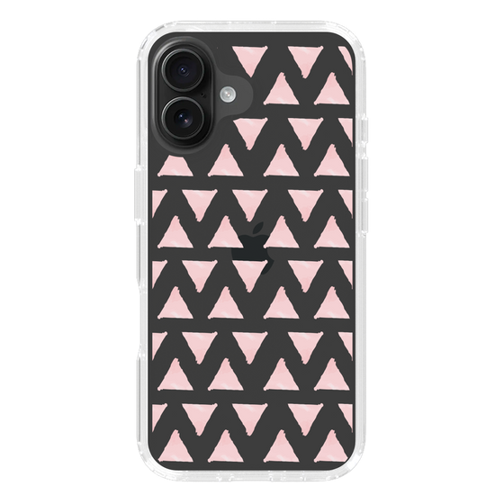 Slim Protection Case［ Original - Favorite Color Triangle - Pink ］
