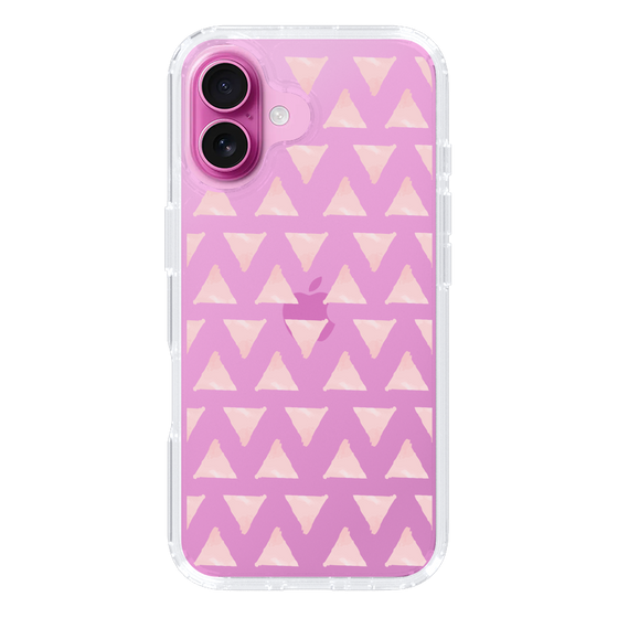 Slim Protection Case［ Original - Favorite Color Triangle - Pink ］