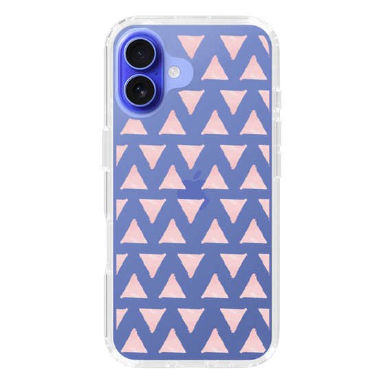 Slim Protection Case［ Original - Favorite Color Triangle - Pink ］