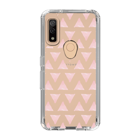 Slim Protection Case［ Original - Favorite Color Triangle - Pink ］