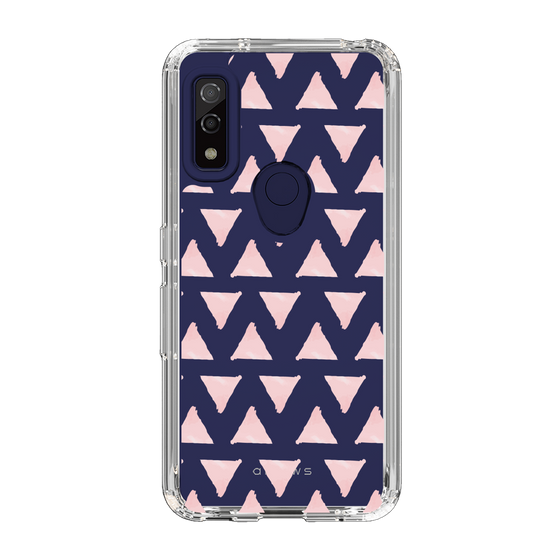 Slim Protection Case［ Original - Favorite Color Triangle - Pink ］