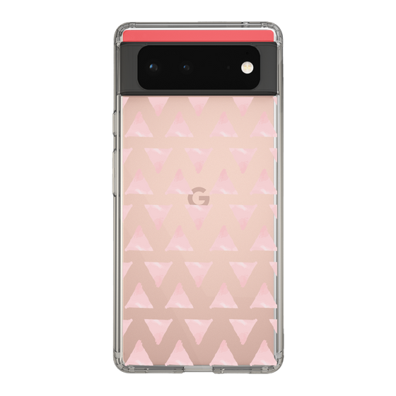 Slim Protection Case［ Original - Favorite Color Triangle - Pink ］