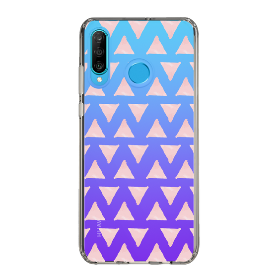 Slim Protection Case［ Original - Favorite Color Triangle - Pink ］