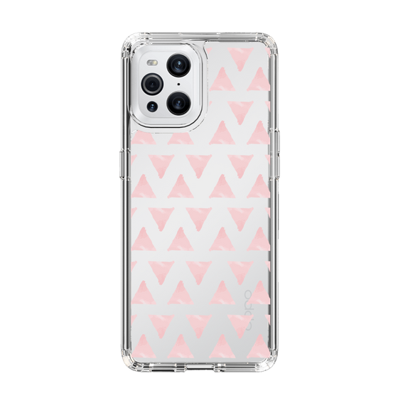 Slim Protection Case［ Original - Favorite Color Triangle - Pink ］