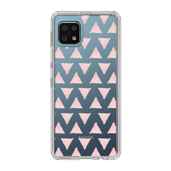 Slim Protection Case［ Original - Favorite Color Triangle - Pink ］