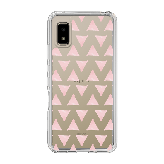 Slim Protection Case［ Original - Favorite Color Triangle - Pink ］
