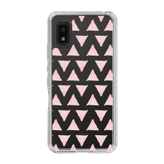 Slim Protection Case［ Original - Favorite Color Triangle - Pink ］