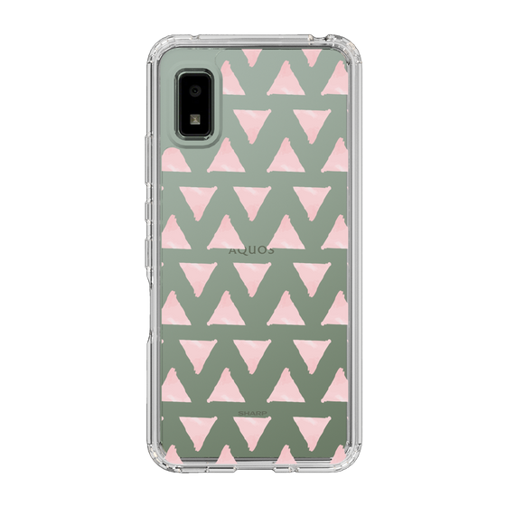 Slim Protection Case［ Original - Favorite Color Triangle - Pink ］