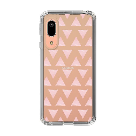 Slim Protection Case［ Original - Favorite Color Triangle - Pink ］