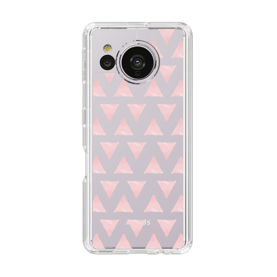 Slim Protection Case［ Original - Favorite Color Triangle - Pink ］