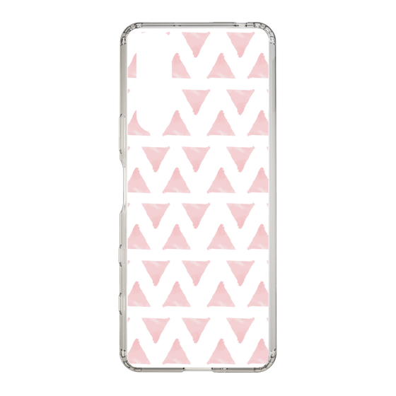 Slim Protection Case［ Original - Favorite Color Triangle - Pink ］