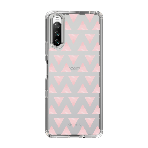 Slim Protection Case［ Original - Favorite Color Triangle - Pink ］