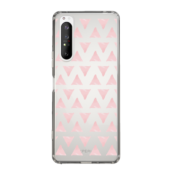 Slim Protection Case［ Original - Favorite Color Triangle - Pink ］
