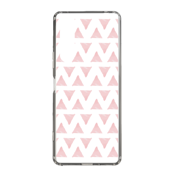 Slim Protection Case［ Original - Favorite Color Triangle - Pink ］