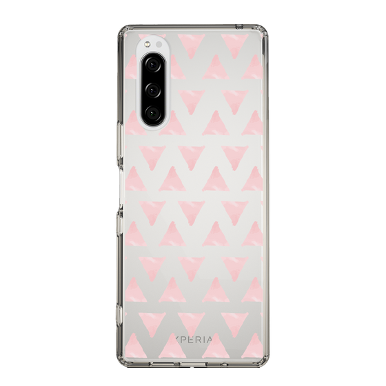 Slim Protection Case［ Original - Favorite Color Triangle - Pink ］