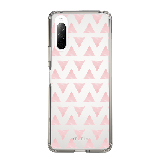 Slim Protection Case［ Original - Favorite Color Triangle - Pink ］