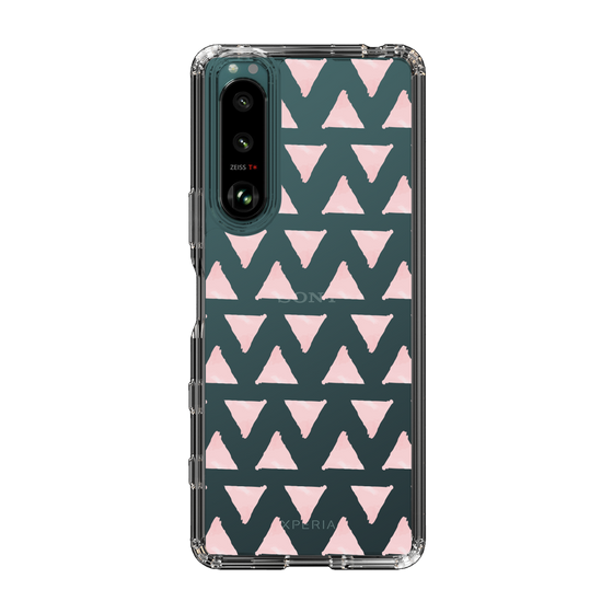 Slim Protection Case［ Original - Favorite Color Triangle - Pink ］