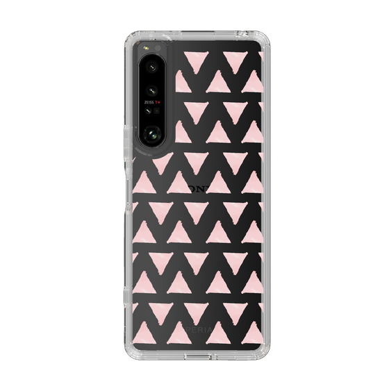 Slim Protection Case［ Original - Favorite Color Triangle - Pink ］