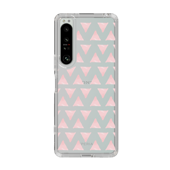 Slim Protection Case［ Original - Favorite Color Triangle - Pink ］