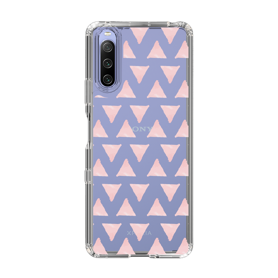 Slim Protection Case［ Original - Favorite Color Triangle - Pink ］