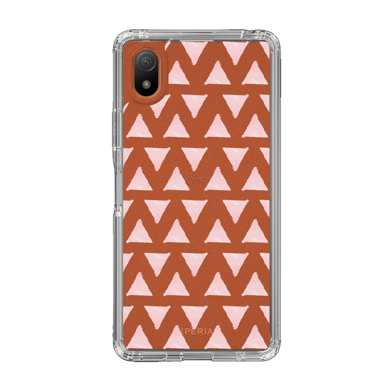Slim Protection Case［ Original - Favorite Color Triangle - Pink ］