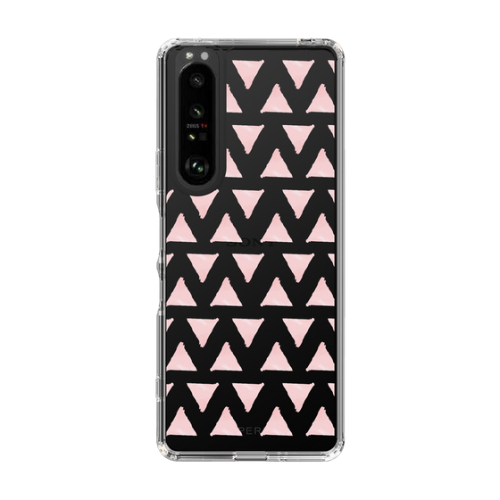Slim Protection Case［ Original - Favorite Color Triangle - Pink ］