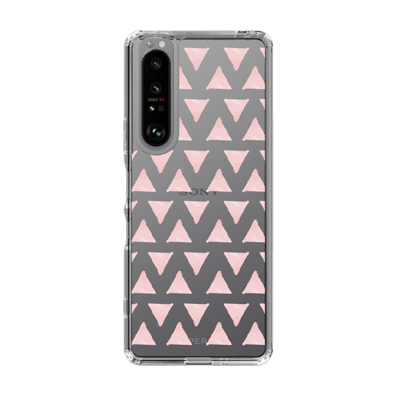 Slim Protection Case［ Original - Favorite Color Triangle - Pink ］