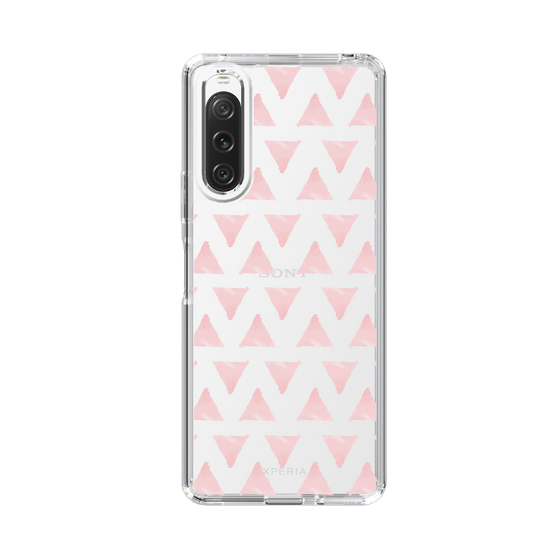 Slim Protection Case［ Original - Favorite Color Triangle - Pink ］