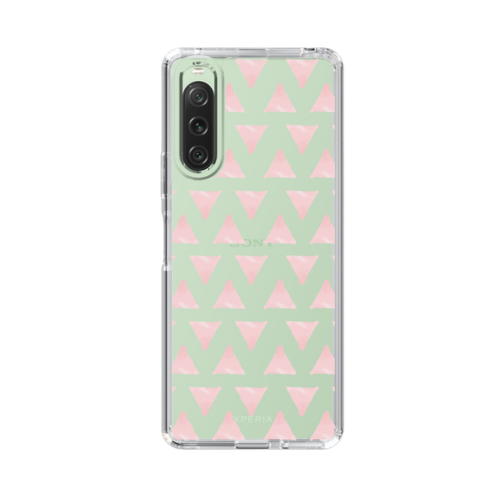 Slim Protection Case［ Original - Favorite Color Triangle - Pink ］