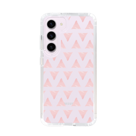 Slim Protection Case［ Original - Favorite Color Triangle - Pink ］