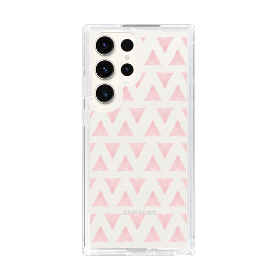 Slim Protection Case［ Original - Favorite Color Triangle - Pink ］