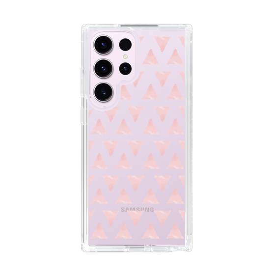 Slim Protection Case［ Original - Favorite Color Triangle - Pink ］
