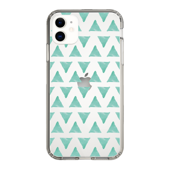 Slim Protection Case［ Original - Favorite Color Triangle - Green ］