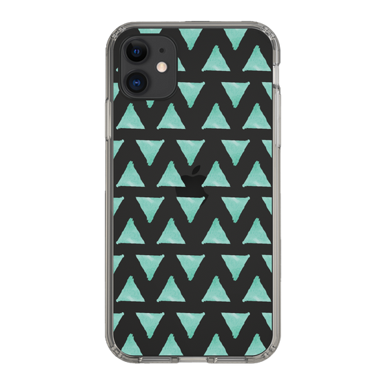 Slim Protection Case［ Original - Favorite Color Triangle - Green ］