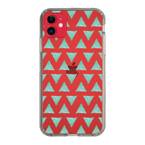 Slim Protection Case［ Original - Favorite Color Triangle - Green ］